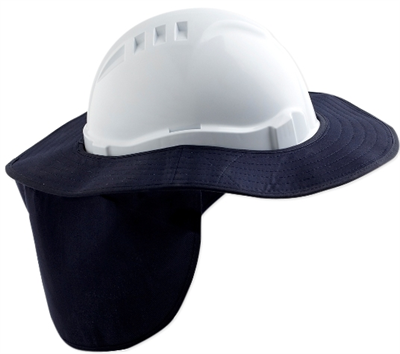 Sunhat for Helmet With Neck Flap