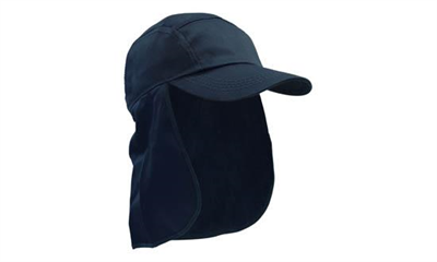 Cap with Neck Flap