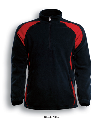 Bocini 1/2 Zip Sports Pull Over Polar Fleece