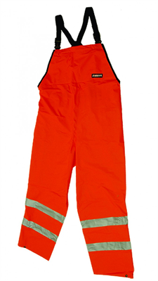 Sealflex Hivis Reflective PU Bib Overtrousers