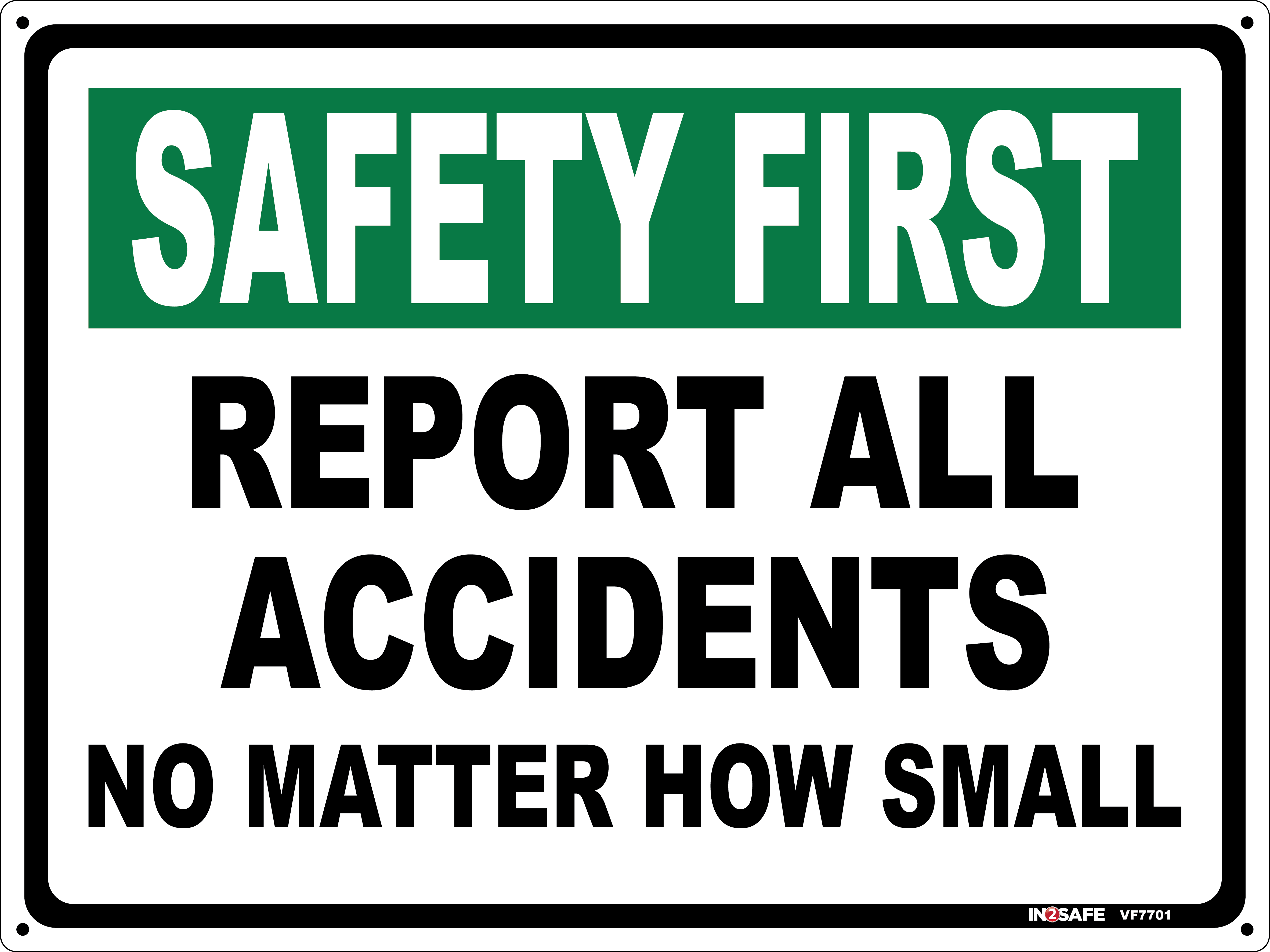 first-aid-safety-first-report-all-accidents-sign-westpeak-new-zealand