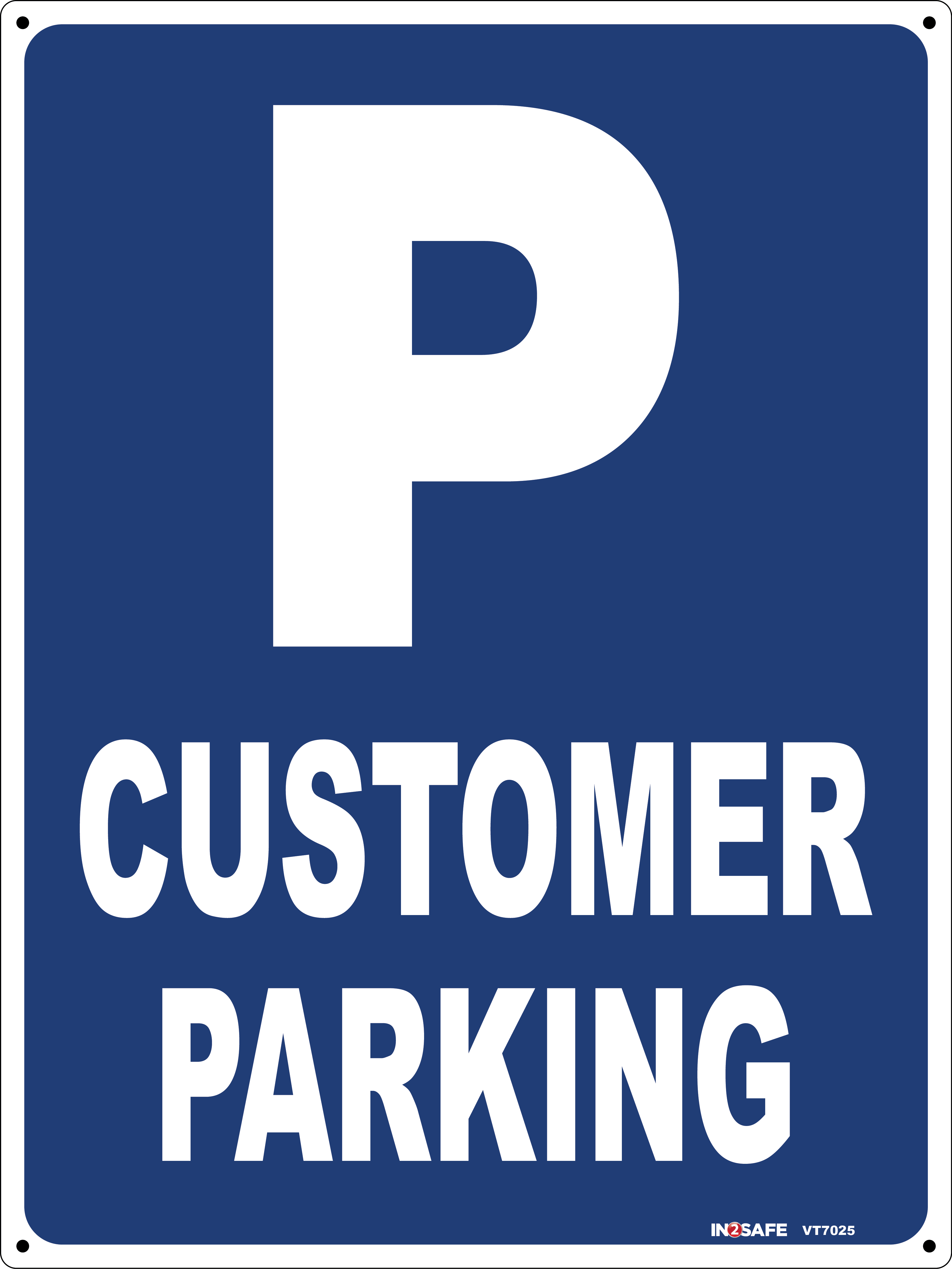 TRAFFIC - Customer Parking Sign |Westpeak™ New Zealand