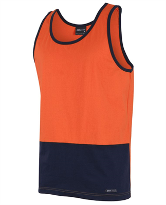 JB's Hi-Vis Cotton Singlet