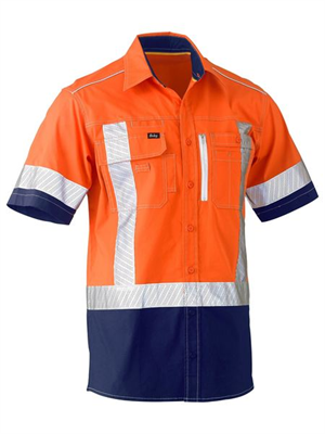 Flex & Move™ X Taped Hi Vis Utility S/S Shirt