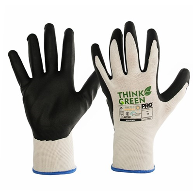 Think Green Nitrile Dip Recycled Glove