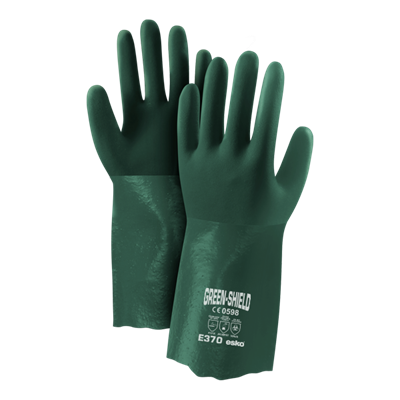 Green-Shield Double Dipped PVC Gloves 27cm